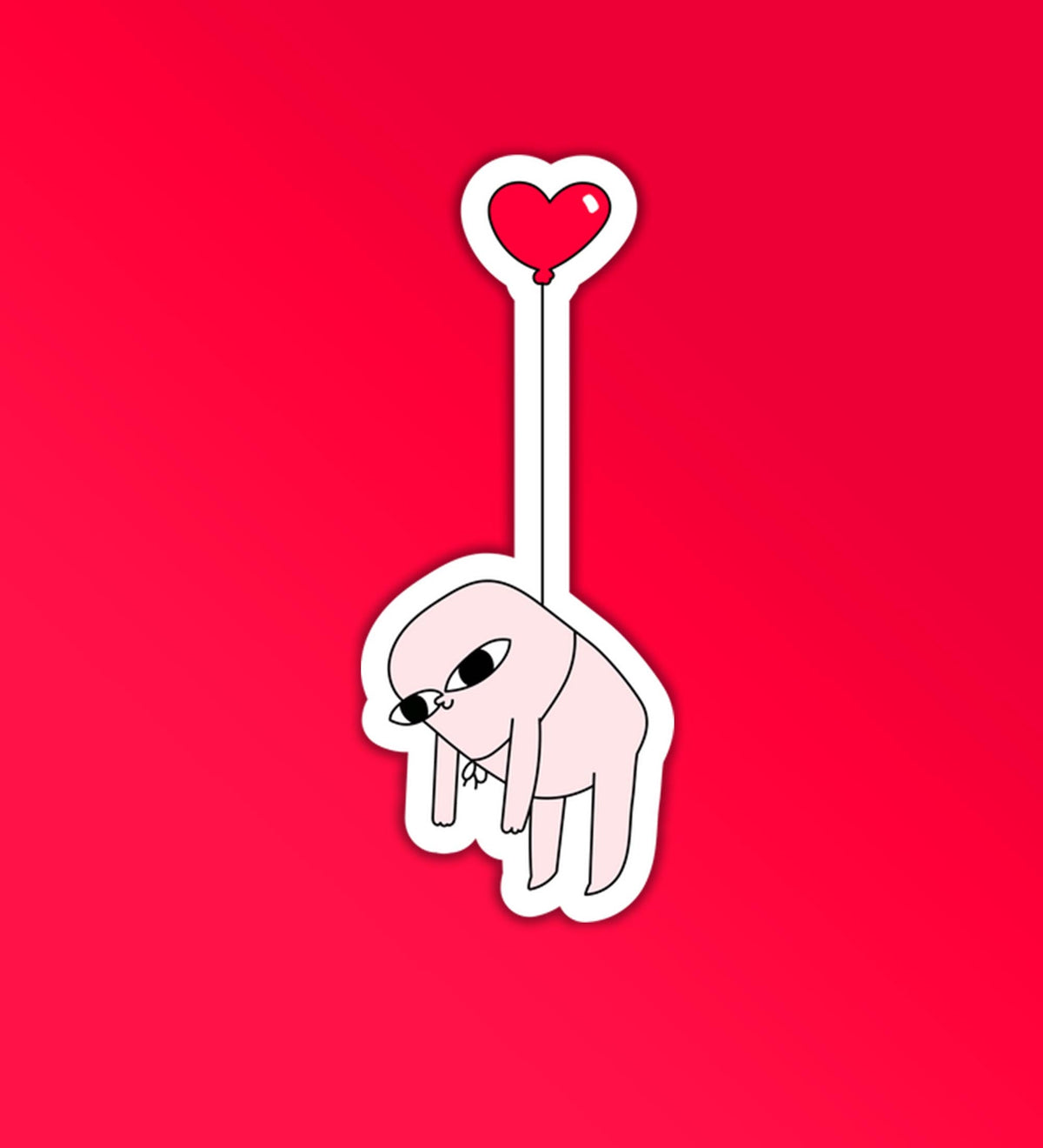 Love Is In The Air Meme - Vinyl Laptop / Mobile Stickers