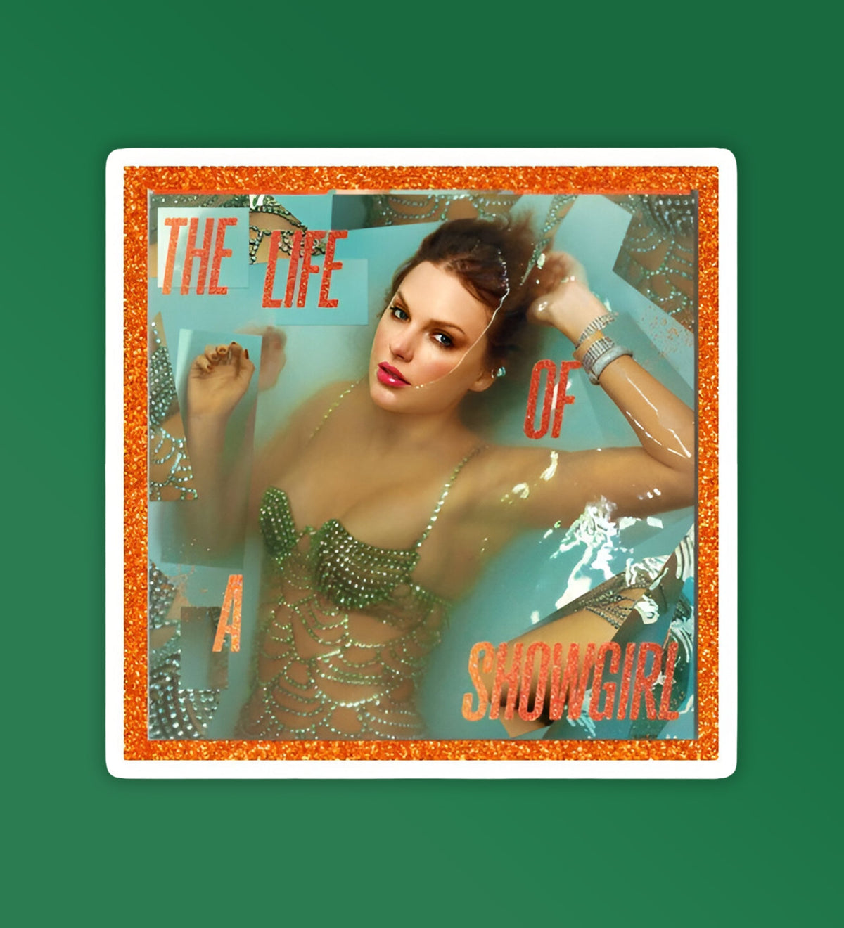 Life Of A Showgirl Cover Art #1 | Taylor Swift Sticker