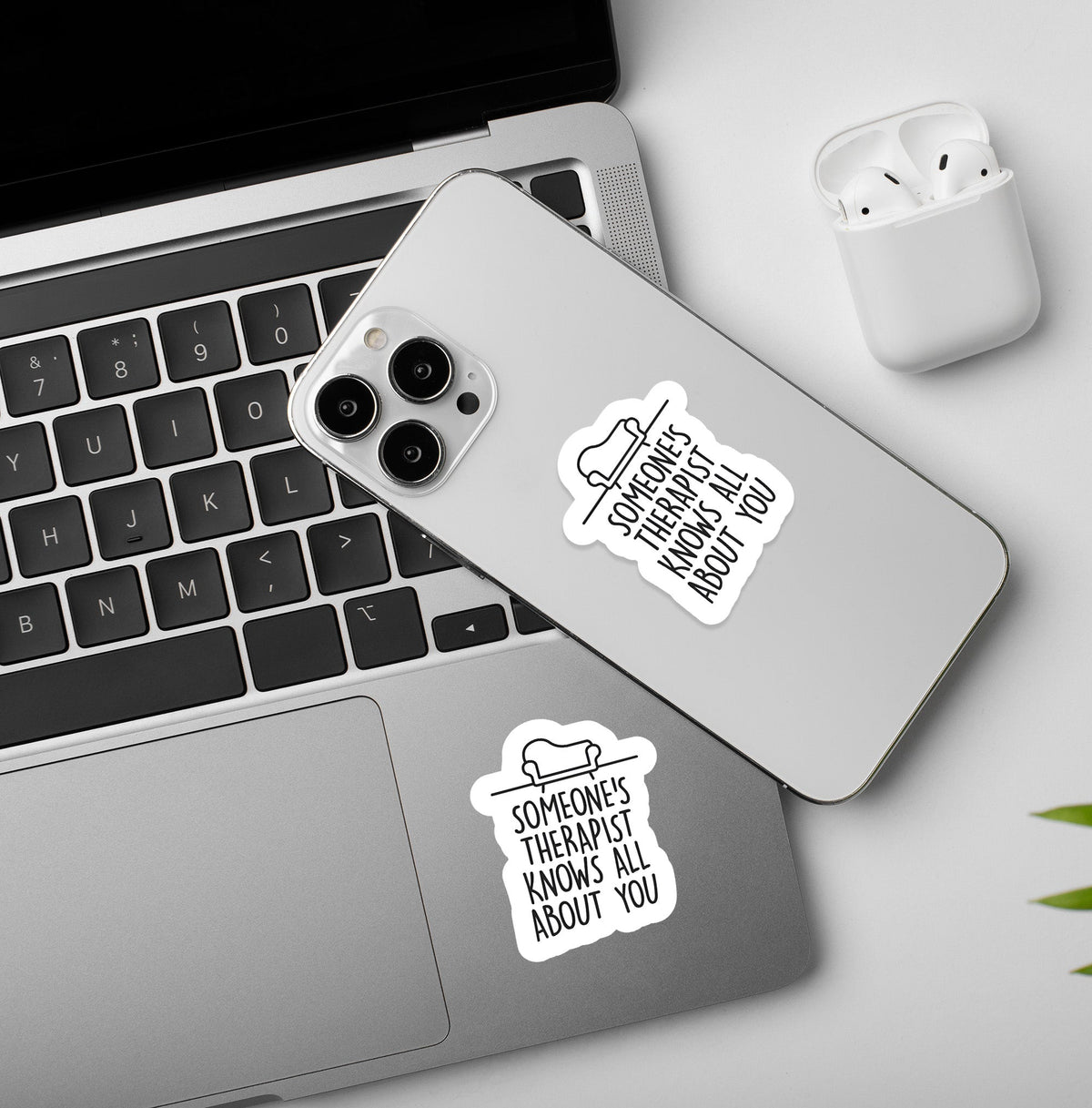 Therapist - Laptop/Mobile Sticker