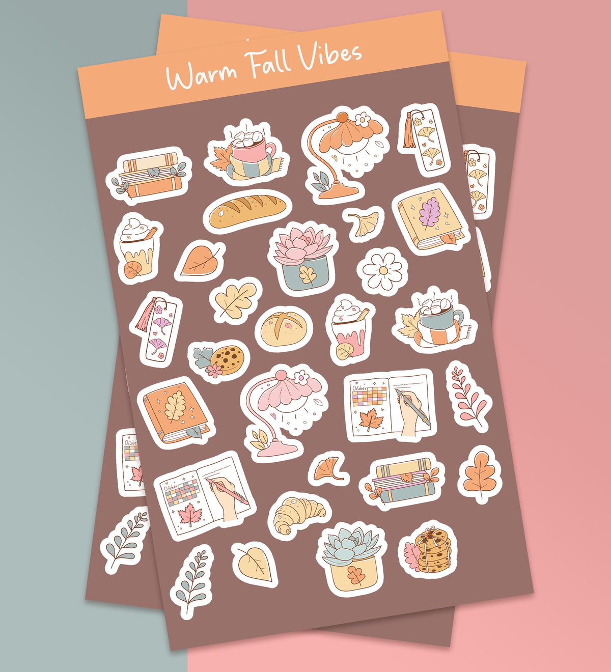 Warm Fall Vibes | Sticker Sheet