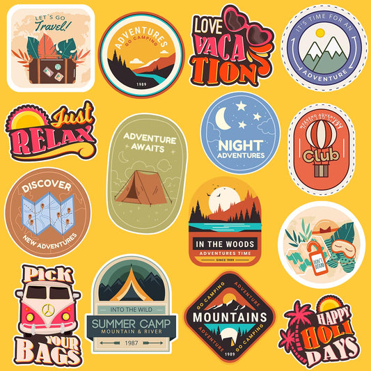 Adventure Awaits Sticker Pack Of 15