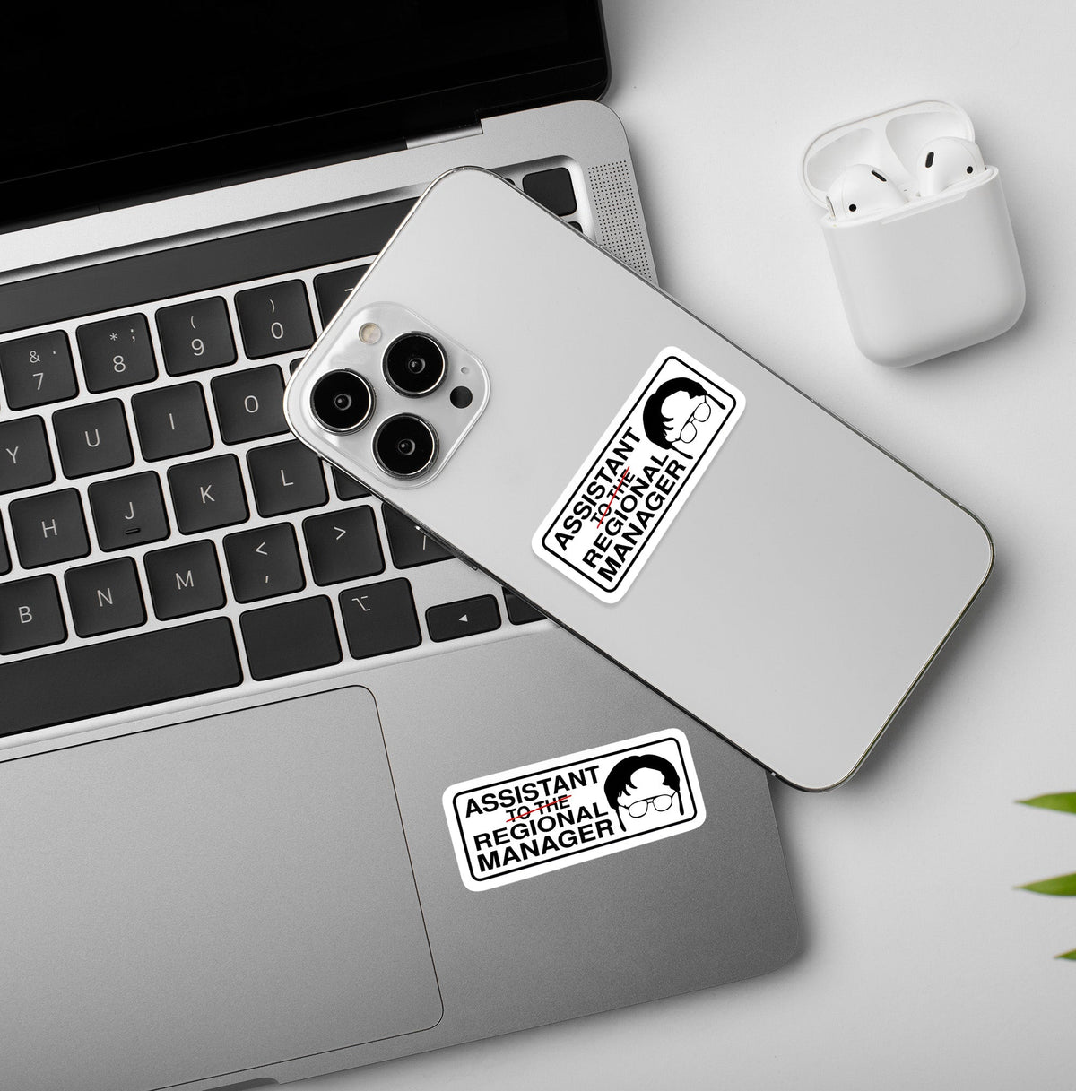 Assistant Regional Manager - The Office - Laptop/Mobile Sticker