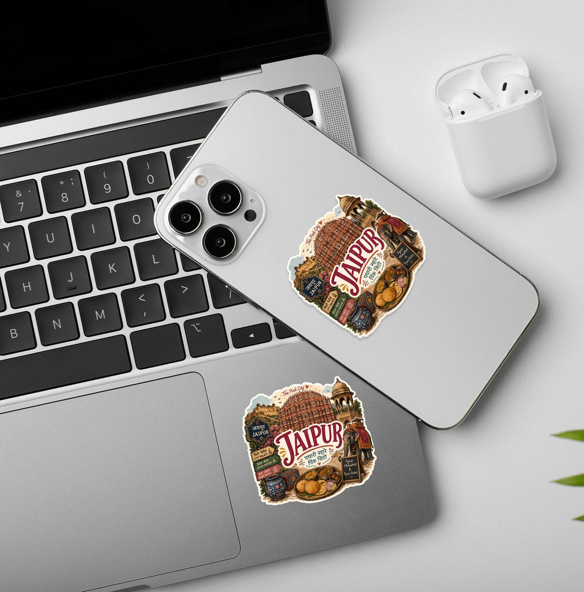 Jaipur - Indian City Laptop / Phone Stickers