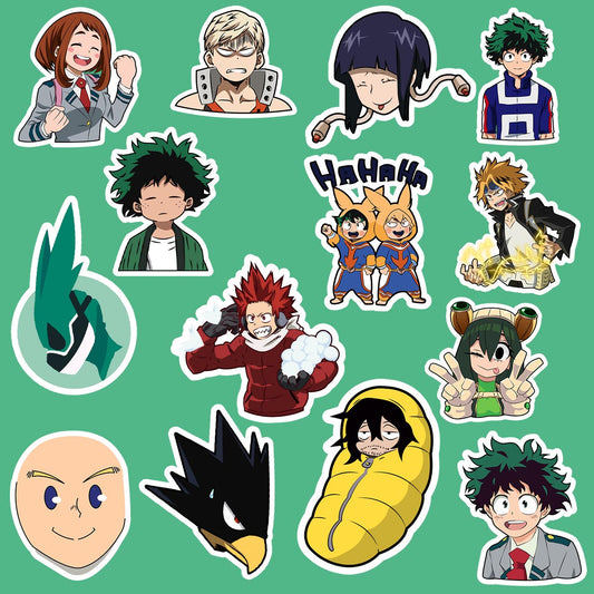 My Hero Academia Anime Sticker Pack Of 15 - Set 2