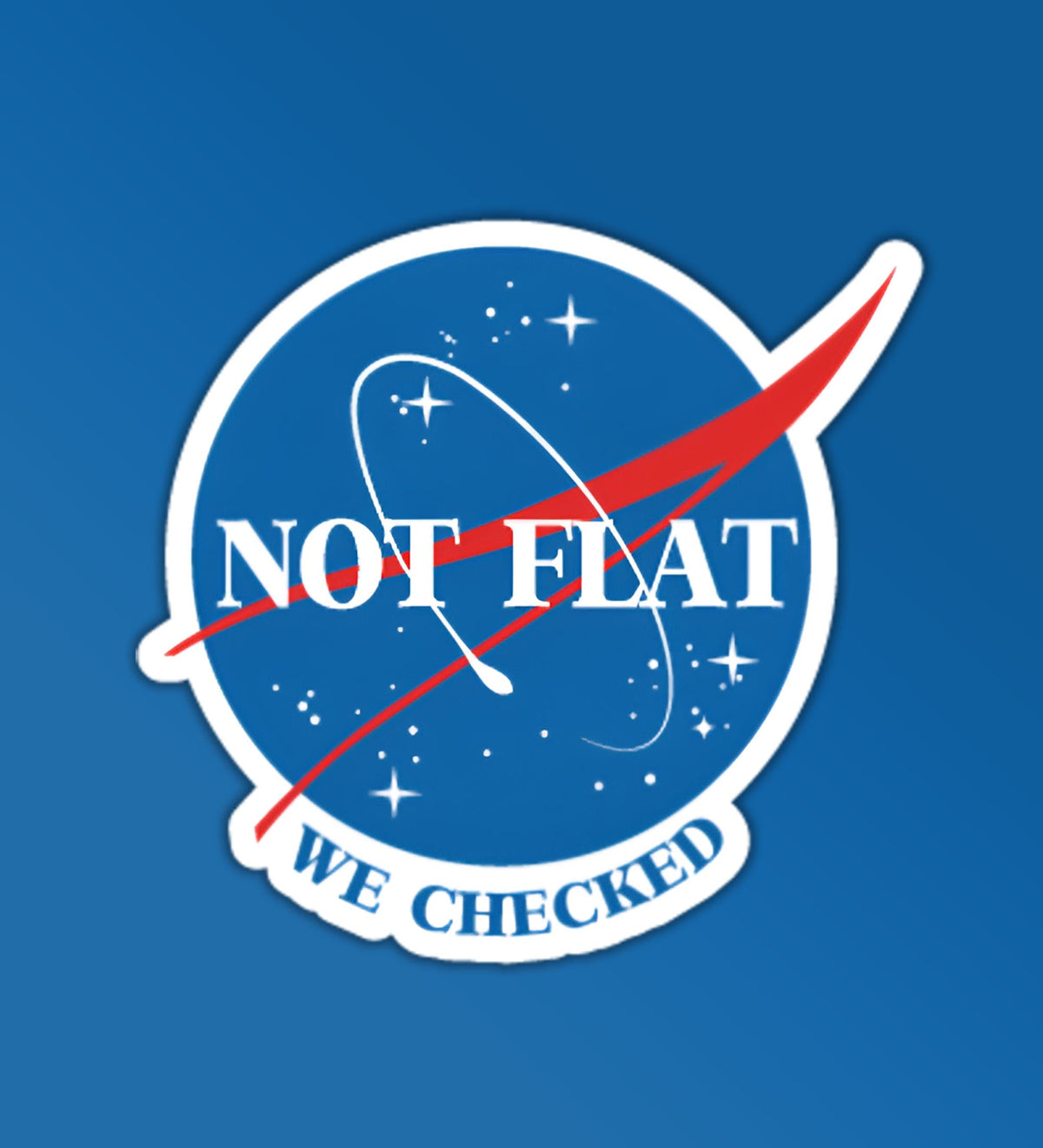 Not Flat We Checked