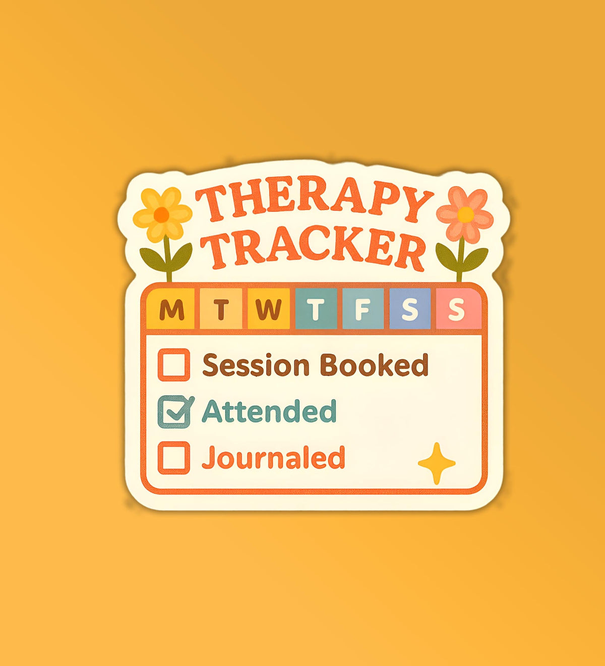 Therapy Tracker Sticker