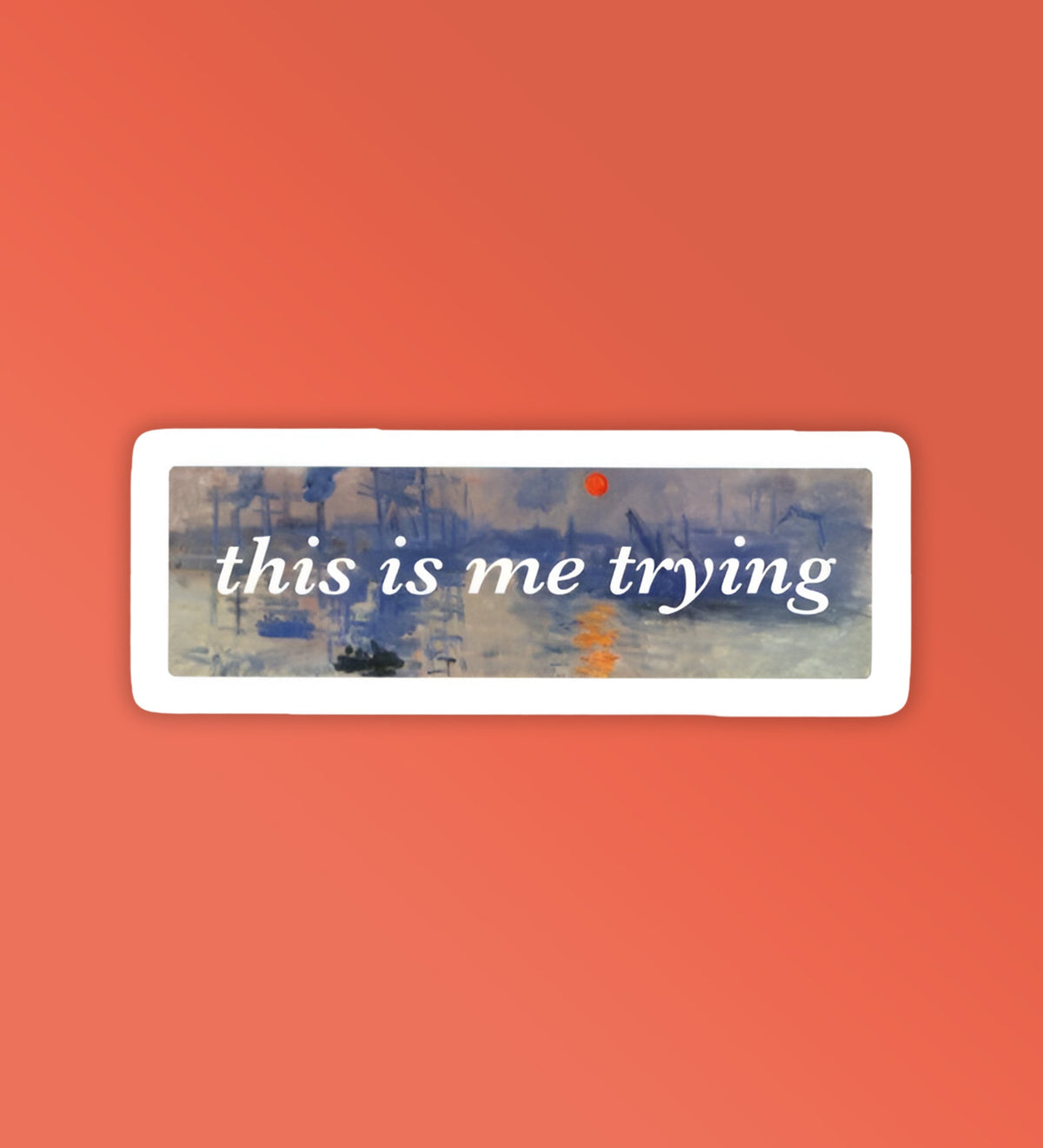 This Is Me Trying - Taylor Swift Stickers